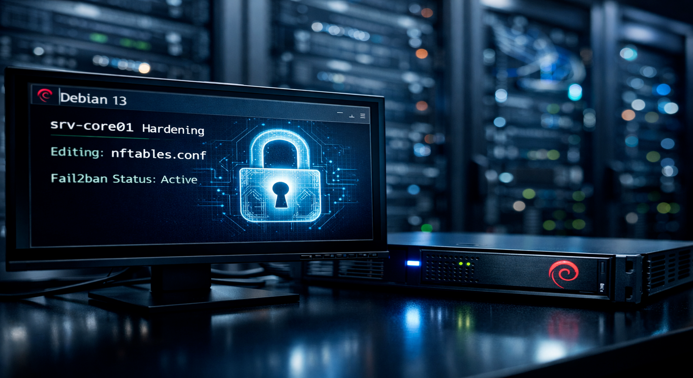 Debian server hardening
