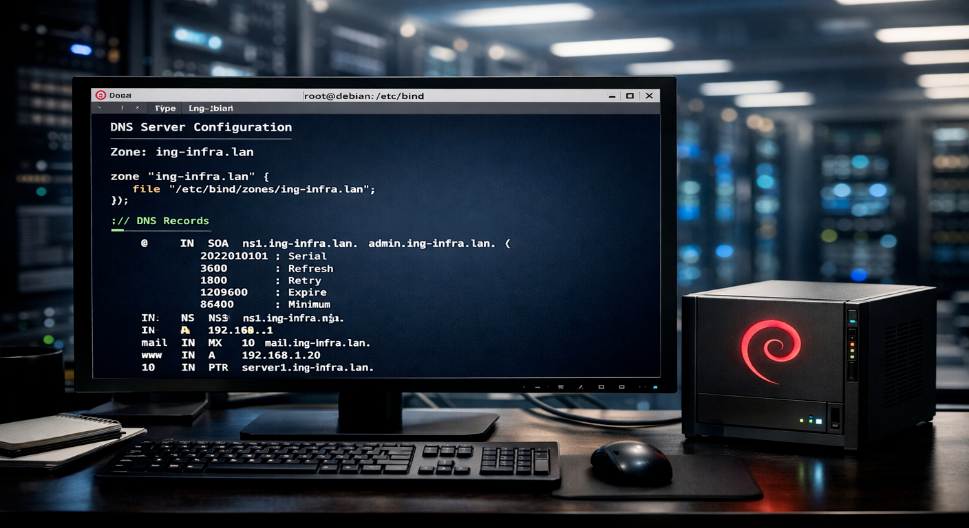 Debian DNS server